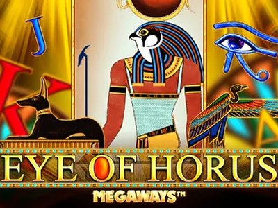 Eye of Horus Megaways — Глаз Гора, 117 649 способов — Megaways-сетка и покупка бонуса